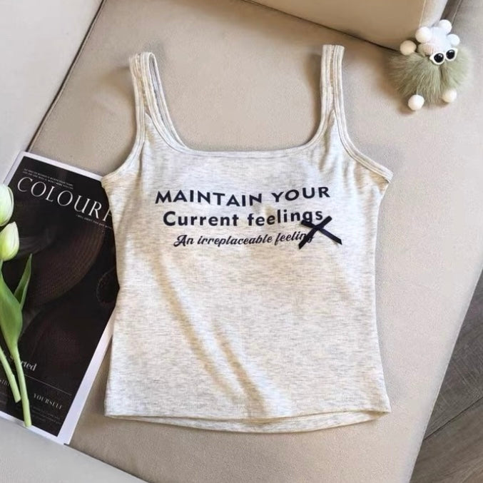 Feelings Built-In Bra Top